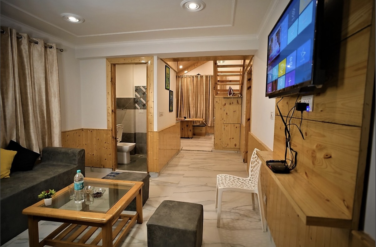 Riverside 2 Bhk Penthouse Apartment Near Manali