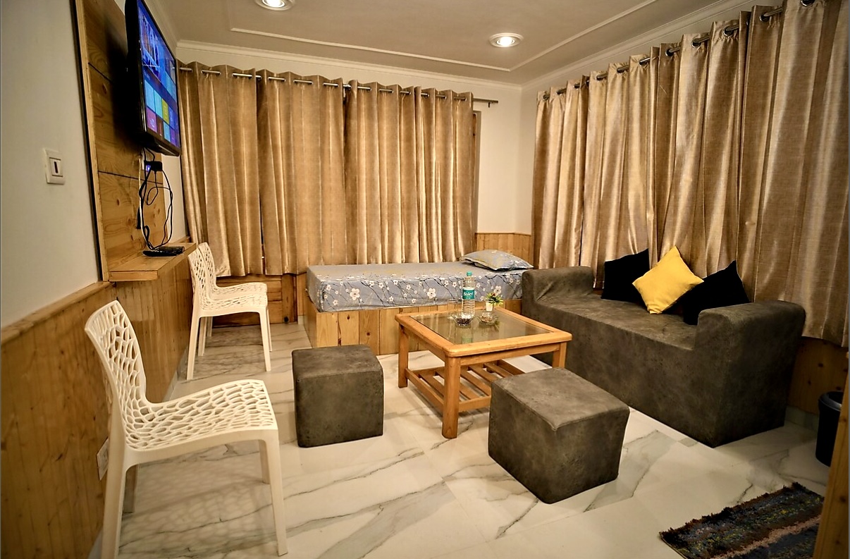 Riverside 2 Bhk Penthouse Apartment Near Manali