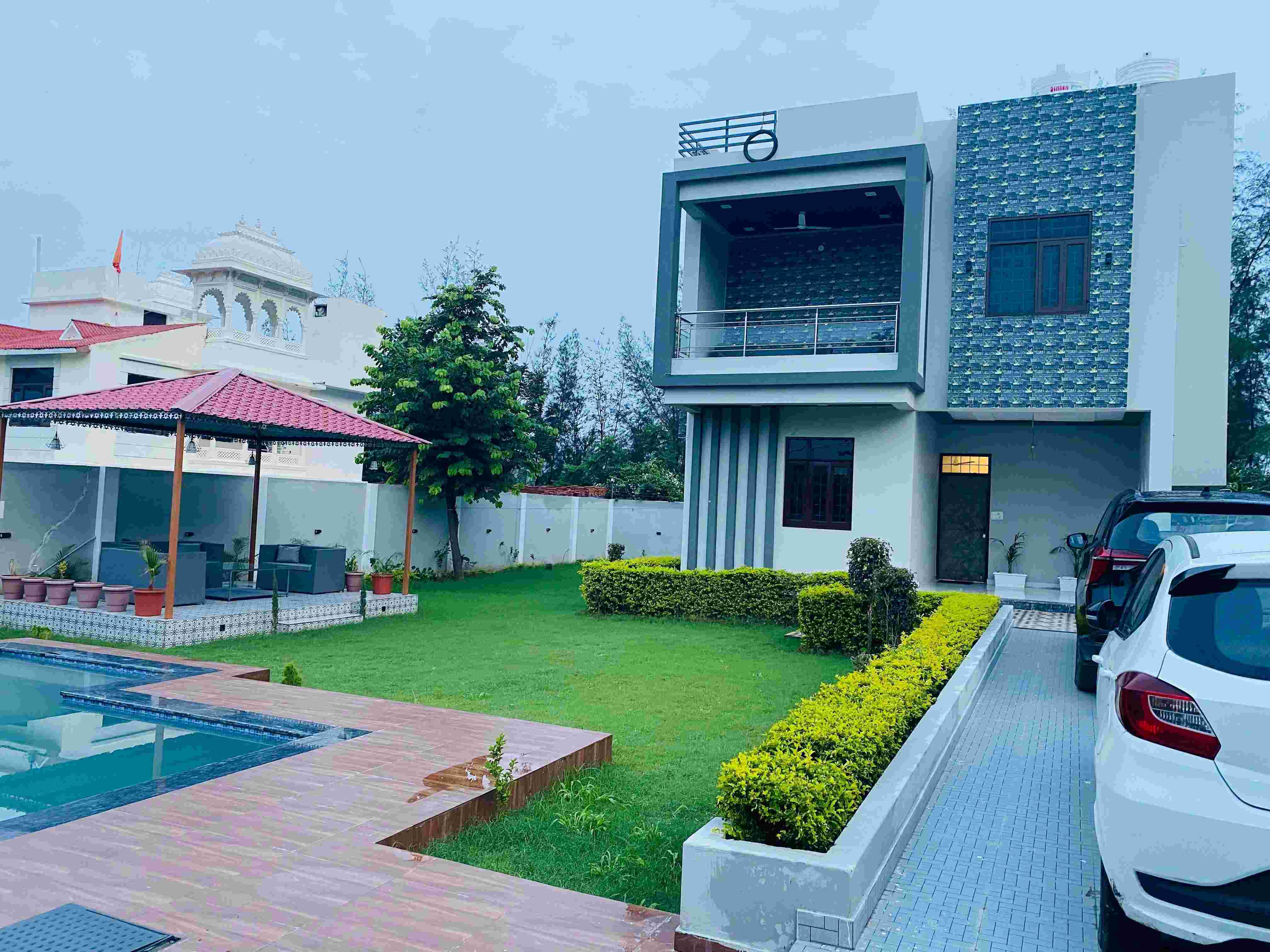 3 BHK Private Villa With Swimming Pool in Udaipur